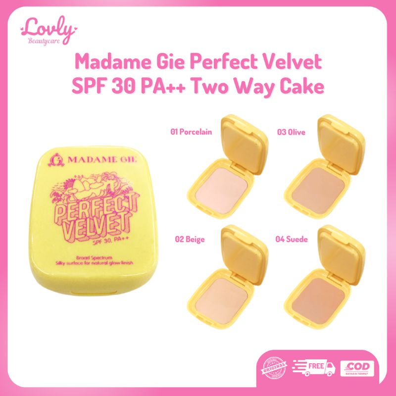 Madame Gie Perfect Velvet Two Way Cake