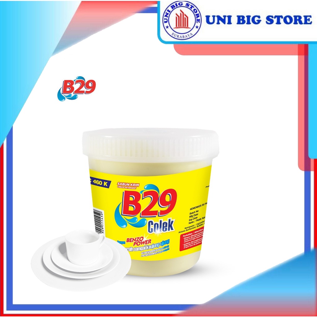 Jual B29 Sabun Cream B-29 Krim Colek 430 gr CUP | Shopee Indonesia