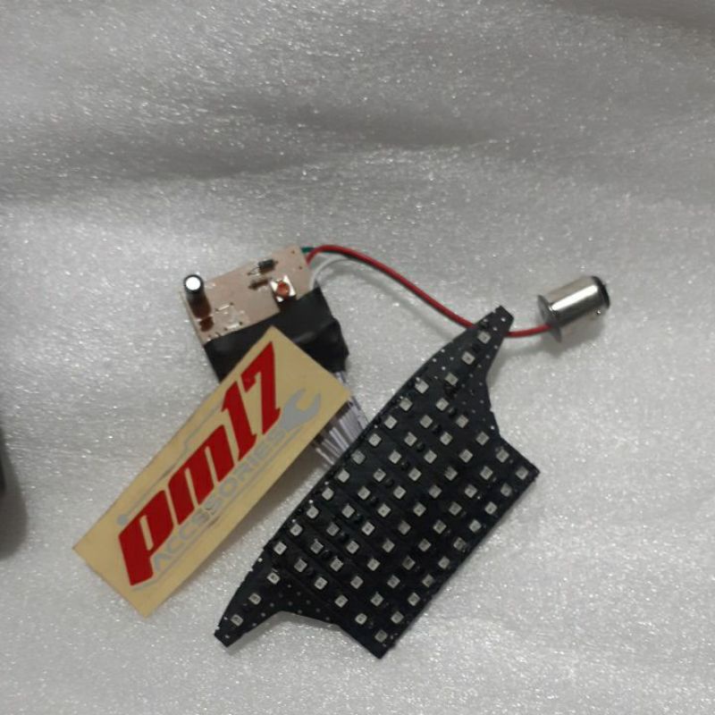 Stoplamp led running otomatis Vario 110 FI ,Lexi ,dilengkapi lampu rem stanbay