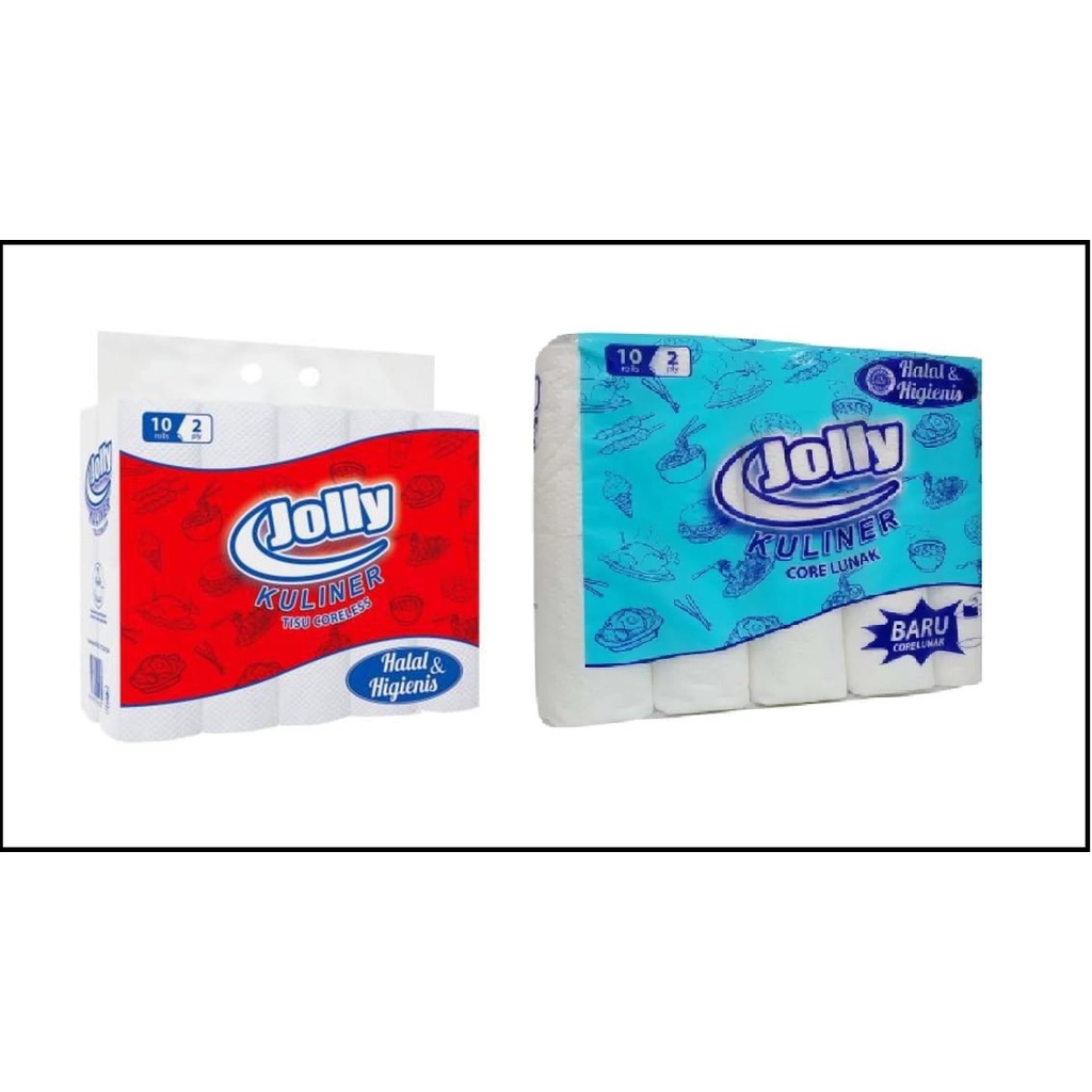 Jual Tissue Jolly Kuliner Core Lunak Tissue Jolly Kuliner Coreless