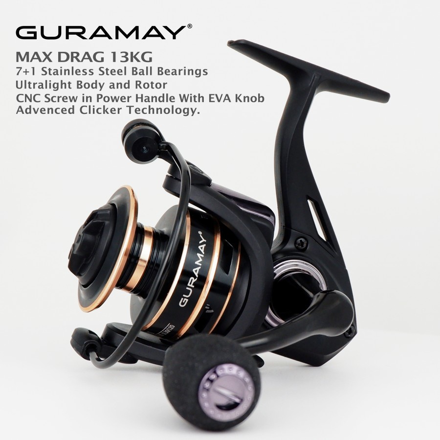 Reel SPINNING GURAMAY (POWER HANDLE)