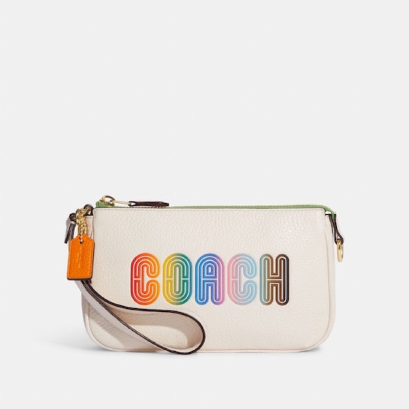 Coach Nolita 19 With Rainbow Coach (CA438)