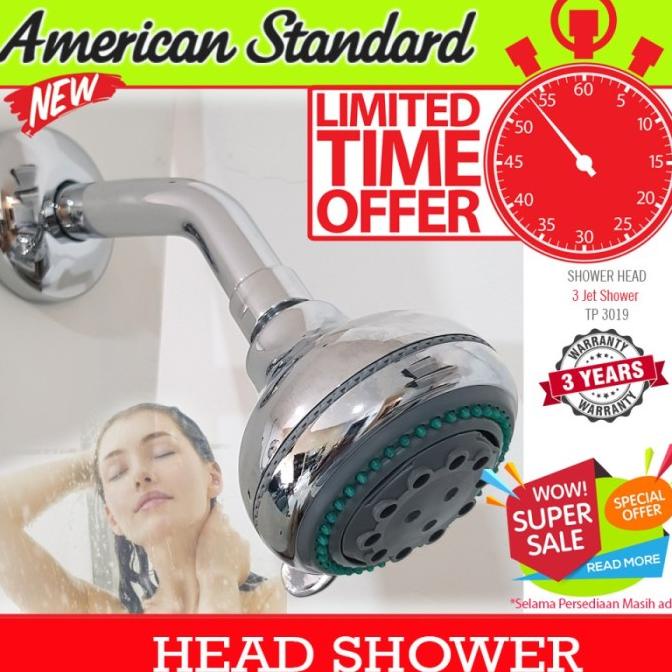 American Standard Shower Tanam - Head Shower TP 3019 part toto grohe paling rame