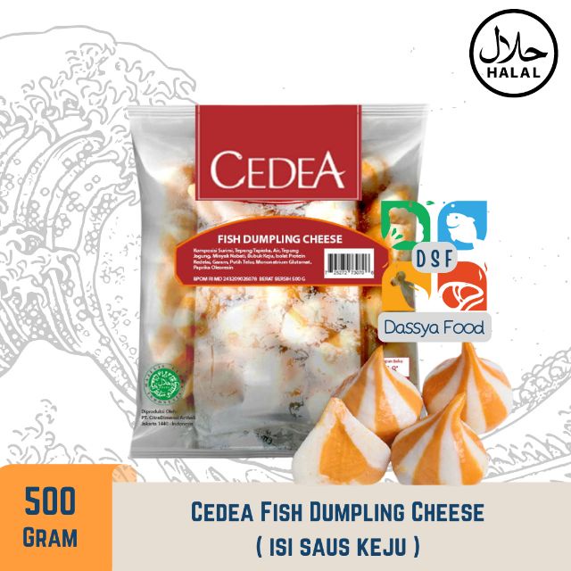 

Cedea Fish Dumpling Cheese 500gr