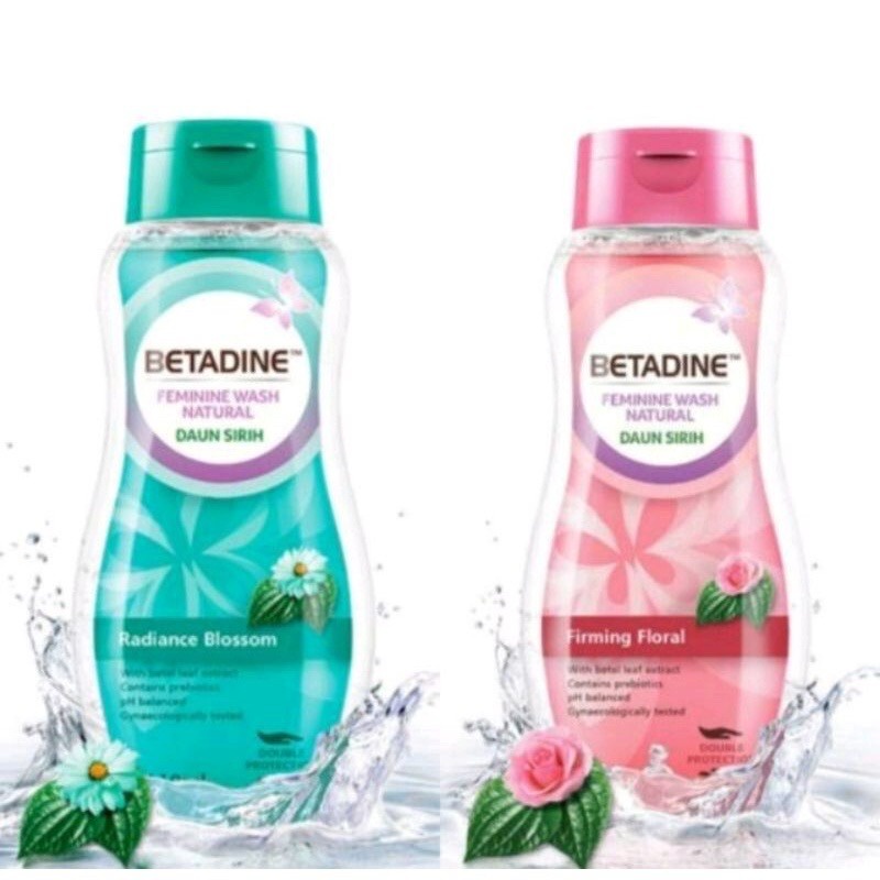 BETADINE Feminine Wash Natural Radiance Blossom / Firming Floral 110 mL