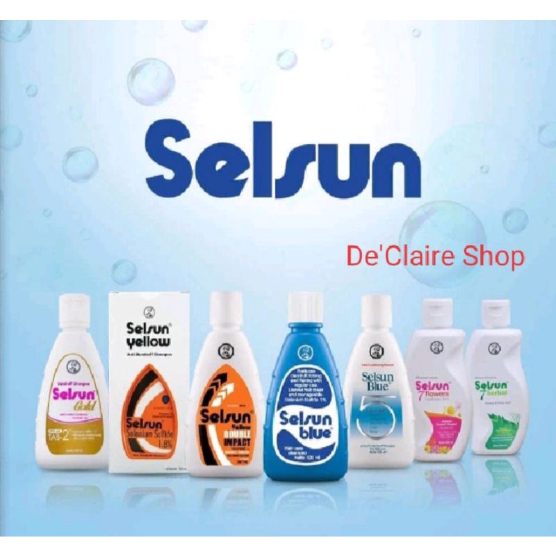 Selsun Shampoo Conditioner Series / Sampo Anti Ketombe Blue 5