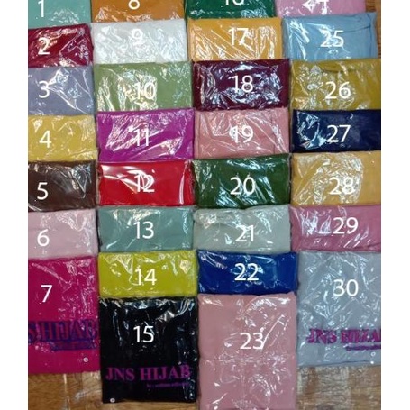 Khimar Ceruti Babydoll Jilbab Syari Jumbo 2 Layer HAURA JS PET ANTEM