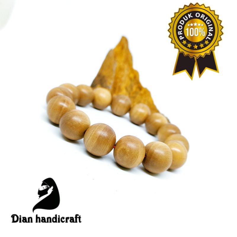 Gelang Kayu Dewandaru Jumbo size 12-14mm Asli original