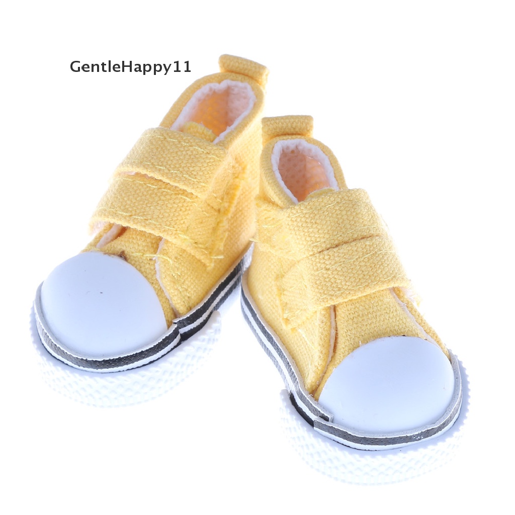 Gentlehappy 1per6 Bjd Boneka Fashion Mainan Mini 5cm Sepatu Kanvas Sneaker Bjd Boneka Sepatu Aksesoris id