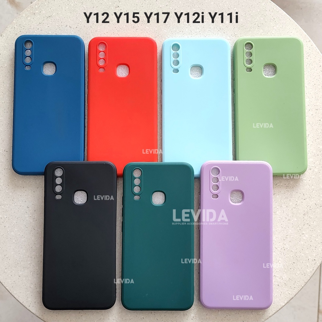 Vivo Y12 Vivo Y15 Vivo Y17 Vivo V23E Vivo V23 5G Macaron Square Softcase Candy Macaron / Case Square