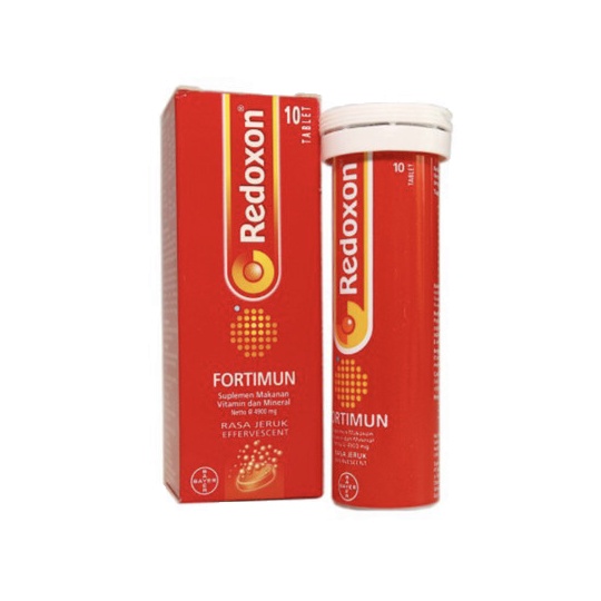 REDOXON FORTIMUN TUBE 10 TABLET EFFERVESCENT