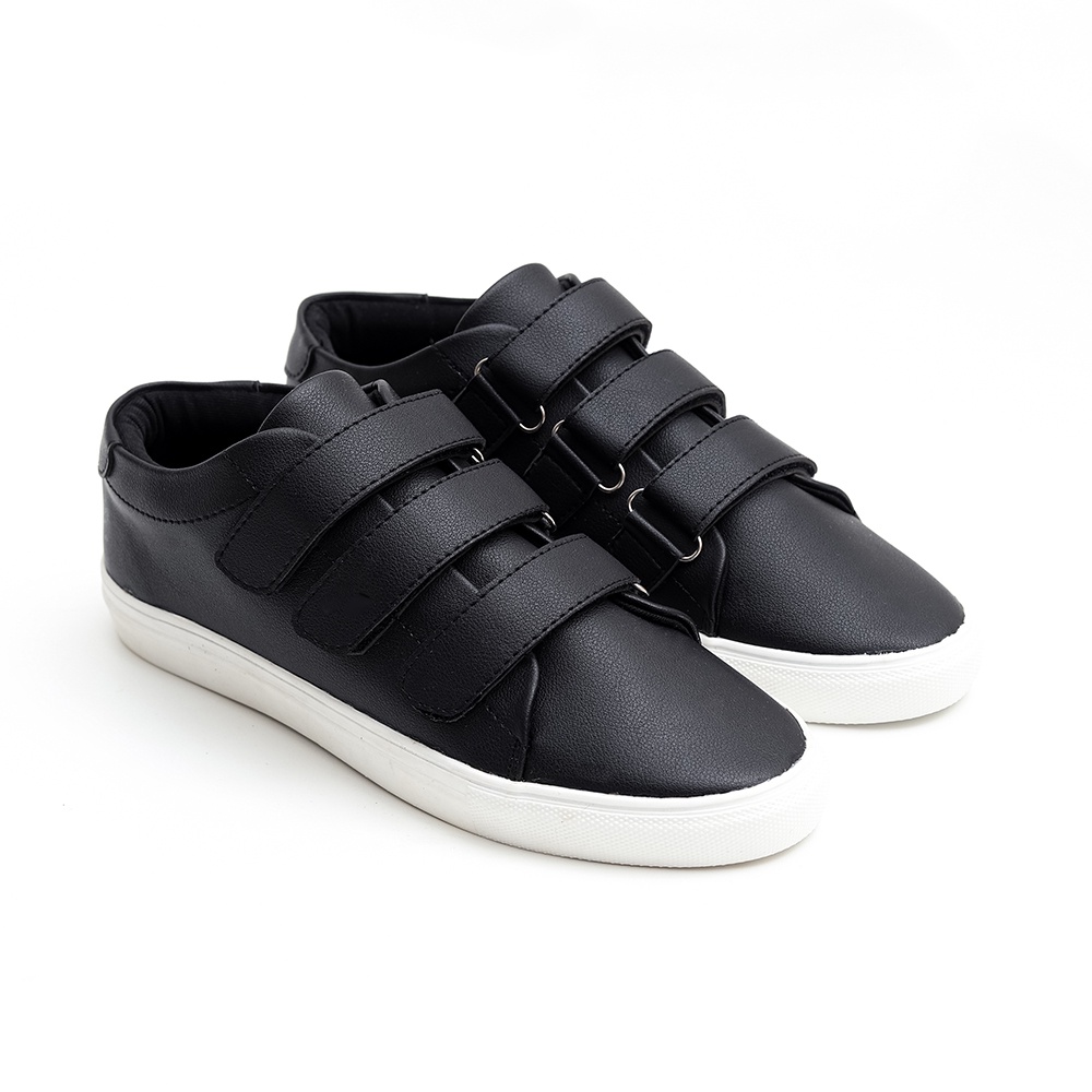 MEISIE BLACK |MNM x Lvnatica| Sepatu Sneaker Hitam Wanita Casual ORIGINAL