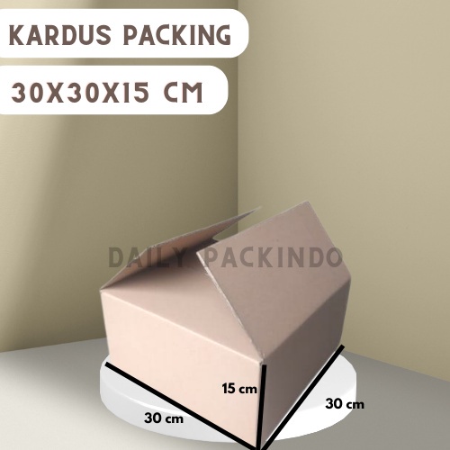 

Kardus/Packing/DusCorrugated/Box Ukuran 30X30X15 Cm B Flute