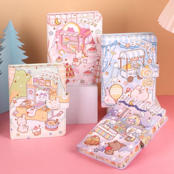 

Note Buku Notebook Lucu Diary Cake Donut Agenda Import