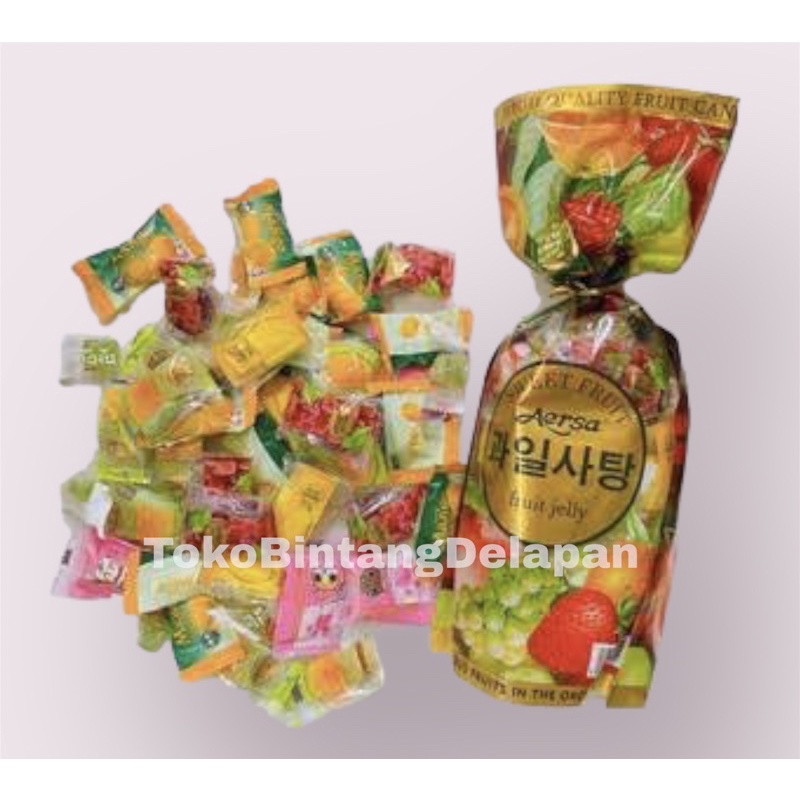 Aersa Sweet Fruit Jelly Aneka Rasa