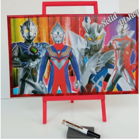 

1 Set Papan tulis anak / Ultramen / Papan tulis white board