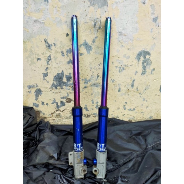 Sepasang batang As Shock depan Sonic uk 26 mm bottom Rt Stage Baud As Probolt