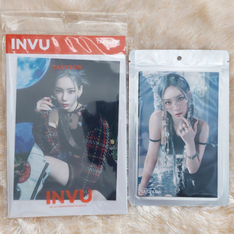 TAEYEON INVU HOLO HOLOGRAM 4X6 PHOTO PHOTOCARD PC