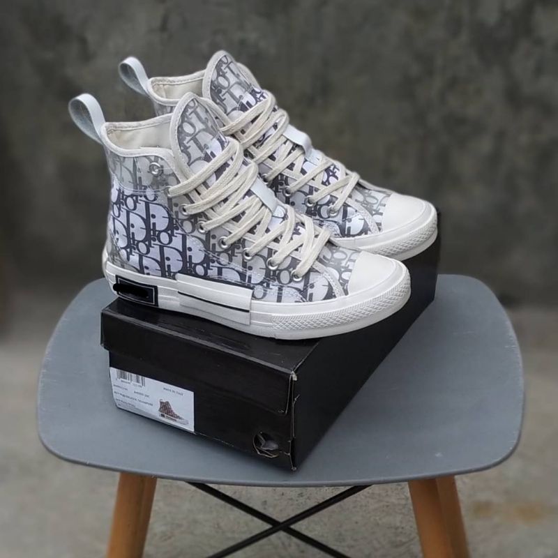 SEPATU DIOR Hi X CONVERSE ALL STAR CHUCK TAYLOR 1970s HIGH BNIB ORIGINAL | Sepatu Wanita | Dior Wani