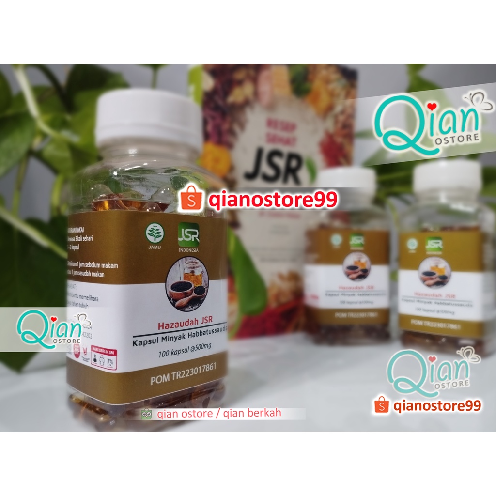 Minyak Habbatussauda JSR / Minyak Habbat Cair JSR / Hazaudah JSR - Habbatussauda Oil JSR / Habbat Oi