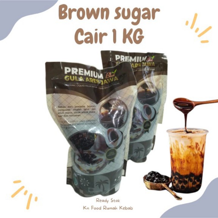 

BROWN SUGAR 1 KG - GULA CAIR MERAH