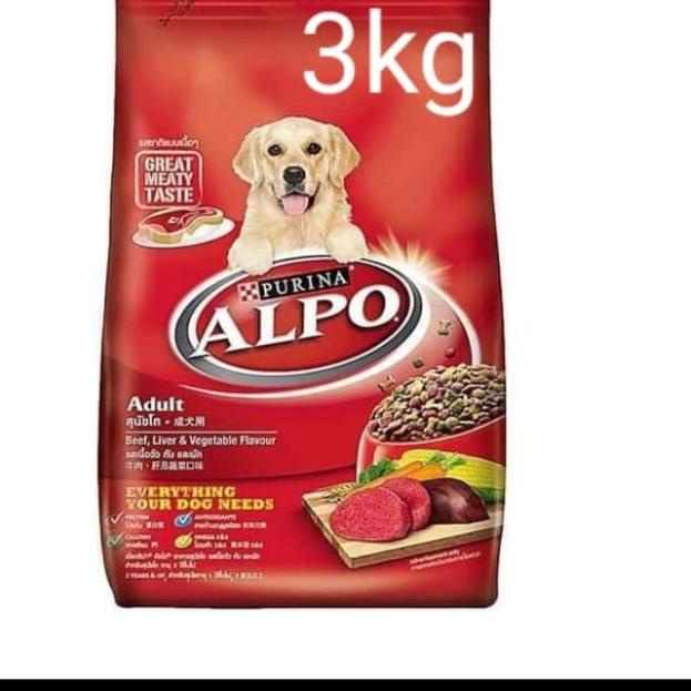 Alpo beef 3kg-dog food
