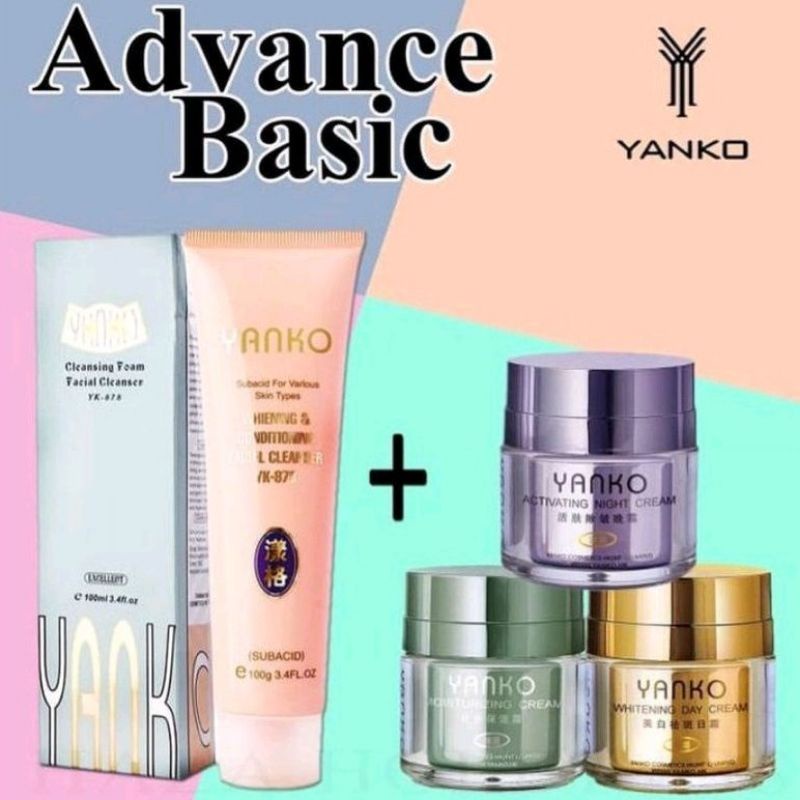 Yanko Advance Series Skincare Taiwan SET 3in1 ORIGINAL