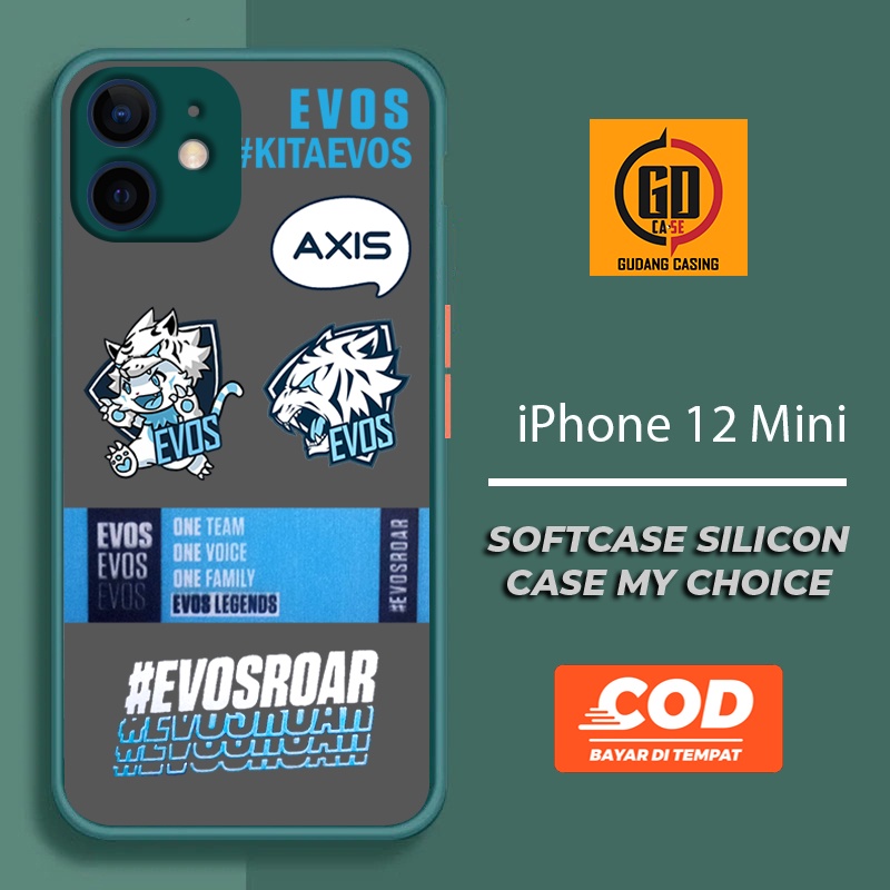 Case IPHONE 12 MINI Case Hp IPHONE 12 MINI Case Mychoice Gudang Casing [EVOS] Casing Hp Aesthetic Ke