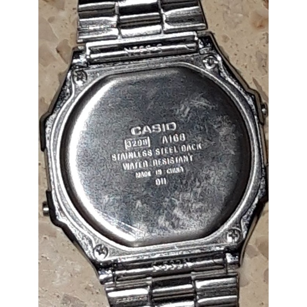 CASIO A168W