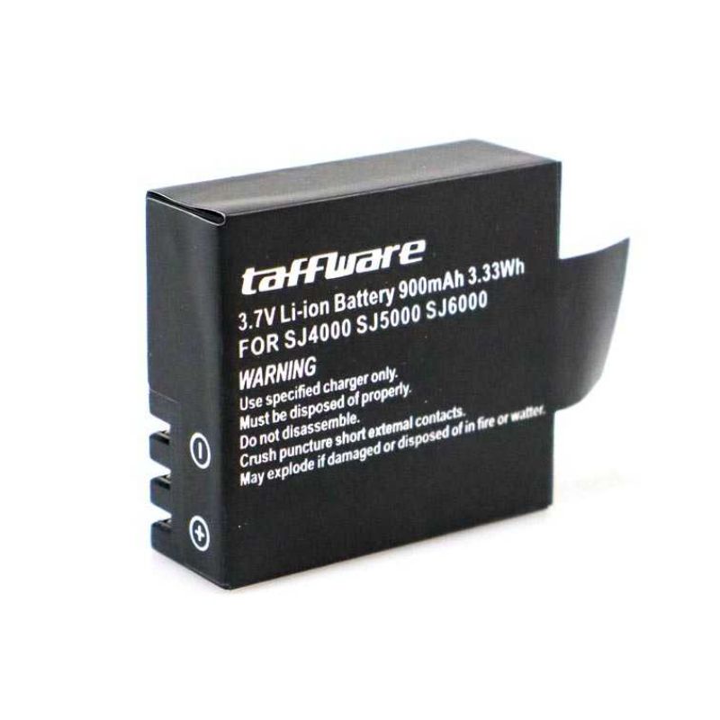 Taffware Baterai SJ4000 SJ5000 SJ6000 M10 EKEN H9 H9R Pro 900mAh