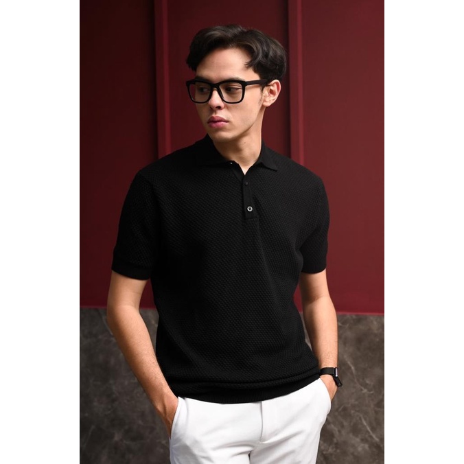 KAOS POLO PREPP STUDIO POLO HOVE BLACK