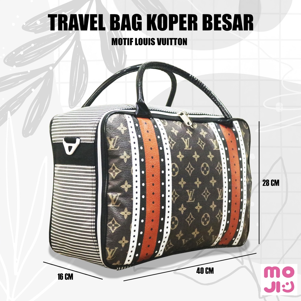 Tas mudik Tas travel bag pakaian ukuran besar tas selempang Moji 1