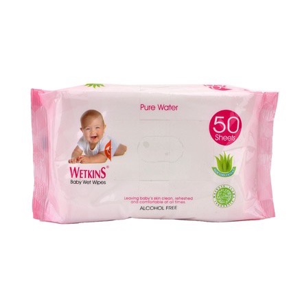 Tissu basah baby wangi 50 sheet antiseptic