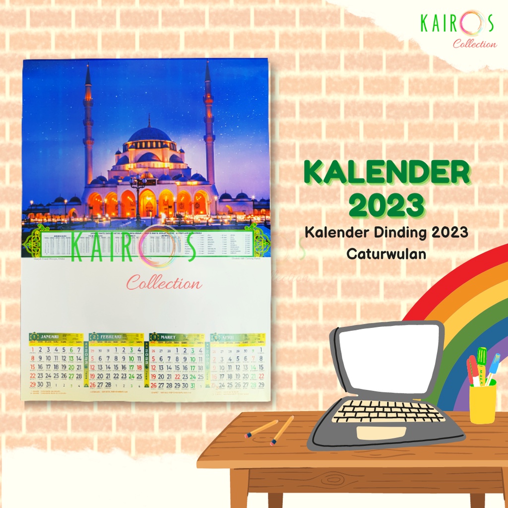 Kalender Catur Wulan 2023 Kalender Dinding