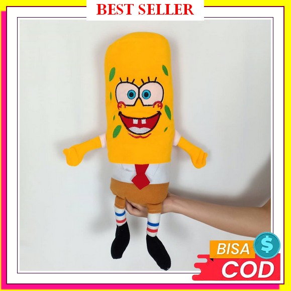 Bantal Guling Kucing Furyu Lucu / Bantal Guling Karakter Hewan Furyu Boneka Guling Spongebob Jumbo