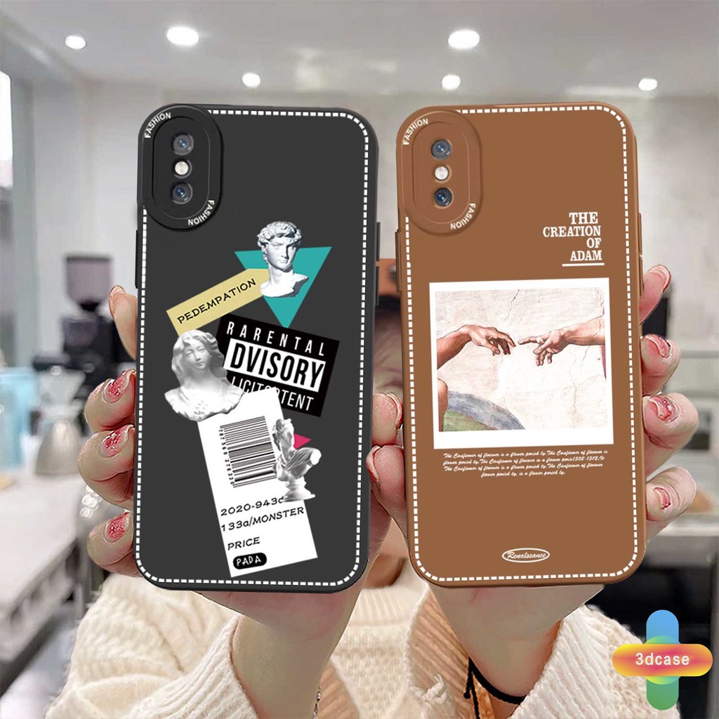 Soft Case TPU Kartun Hewan Cover VIVO Y12S Y12 Y20 Y91C Y21 2021 Y30 Y21S Y20S Y12i Y15S Y91 Y30i Y93 Y95 Y15 Y17 Y53 Y50 Y53S Y51 2020 Y51A Y15A Y10 Y76 Y33S