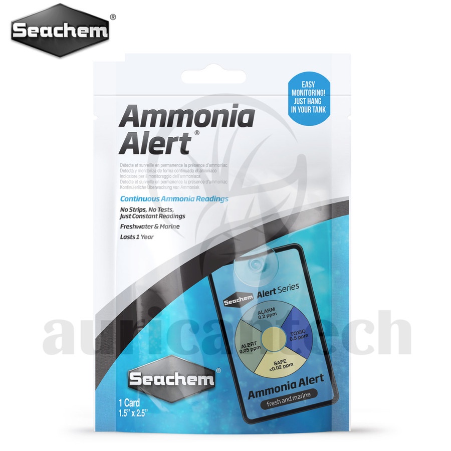 Seachem Ammonia Alert 1 year Amonia test