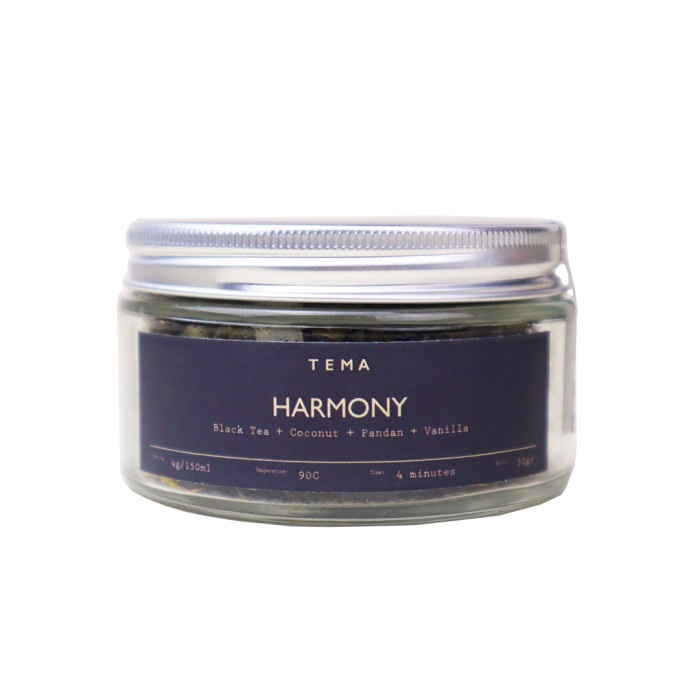 

TEMA TEA LIMITED EDITION LOOSE LEAF TEA JAR - HARMONY / BLACK VANILLA
