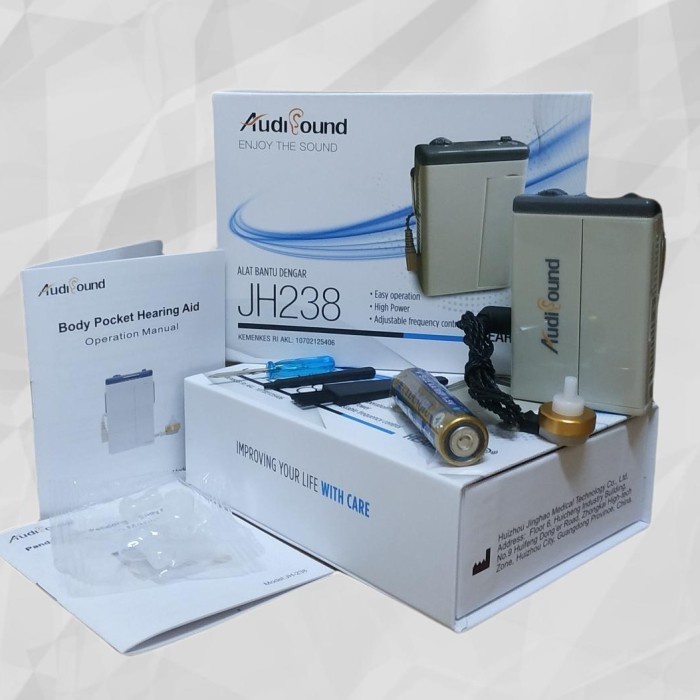 HEARING AID JH 125 - Alat Bantu Dengar Telinga Audiound JH 125