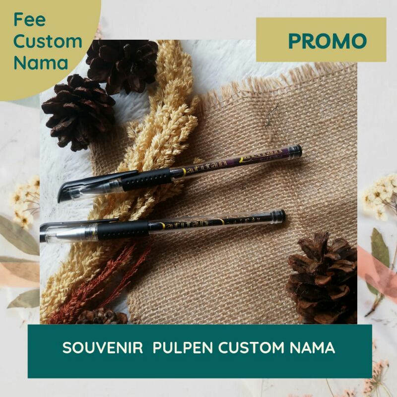 

Custom souvenir Pulpen / pulpen custom murah / free desain