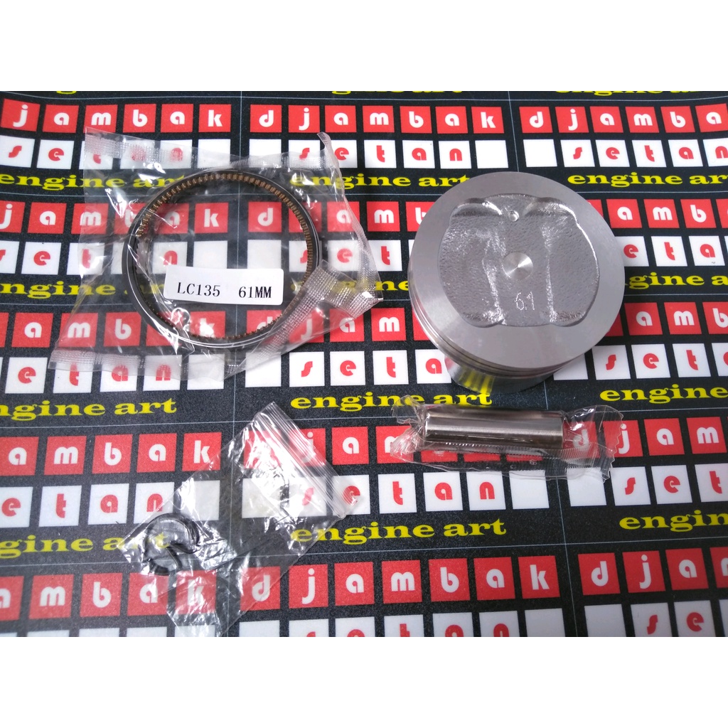 piston set vixion 61 mm pin 14mm