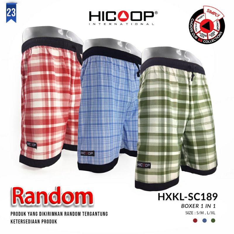HICOOP Celana Kolor Pendek Unisex (Pria-Wanita)Ready COD