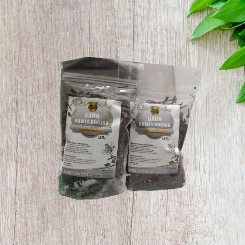 

Teh Daun Kumis Kucing 50gr | daun kumis kucing kering