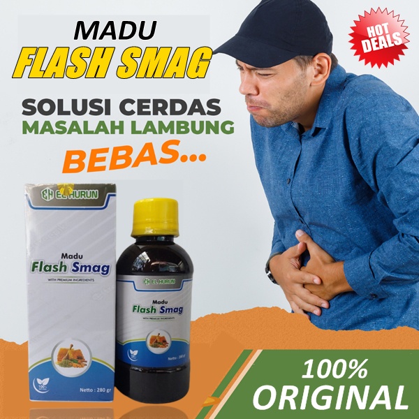 

madu flash smag el hurun 280gr obat asam lambung maag kronis ampuh ori