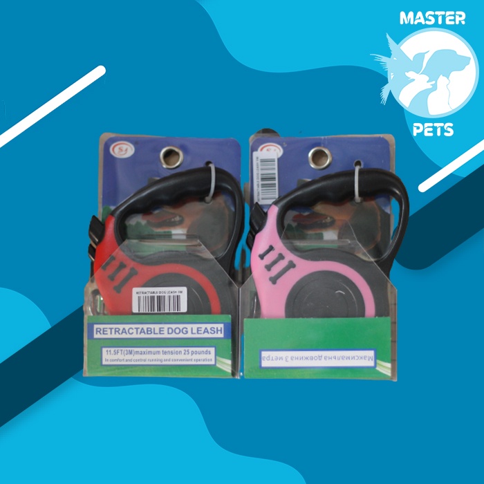 Tali Tuntun HEWAN SJ-188-5M / RETRACTABLE DOG LEASH 5M