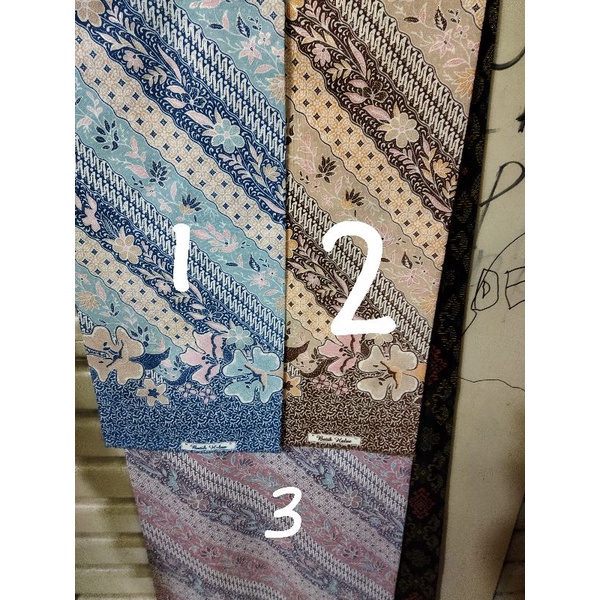Kain Batik Halus meteran//Kain batik semi sutra
