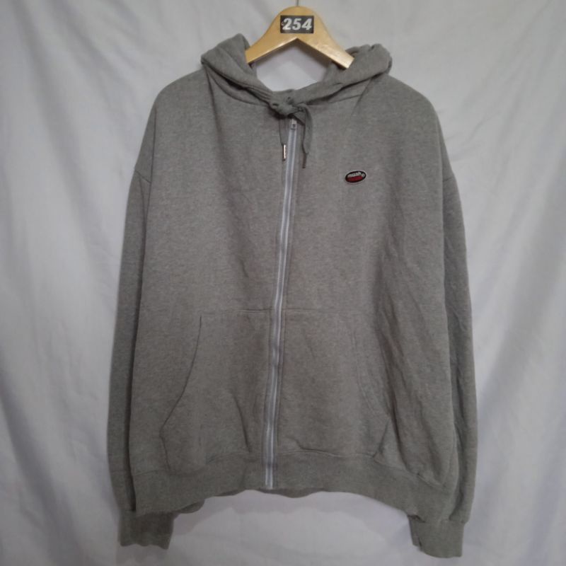 Hoodie Zip MuahMuah Second Original