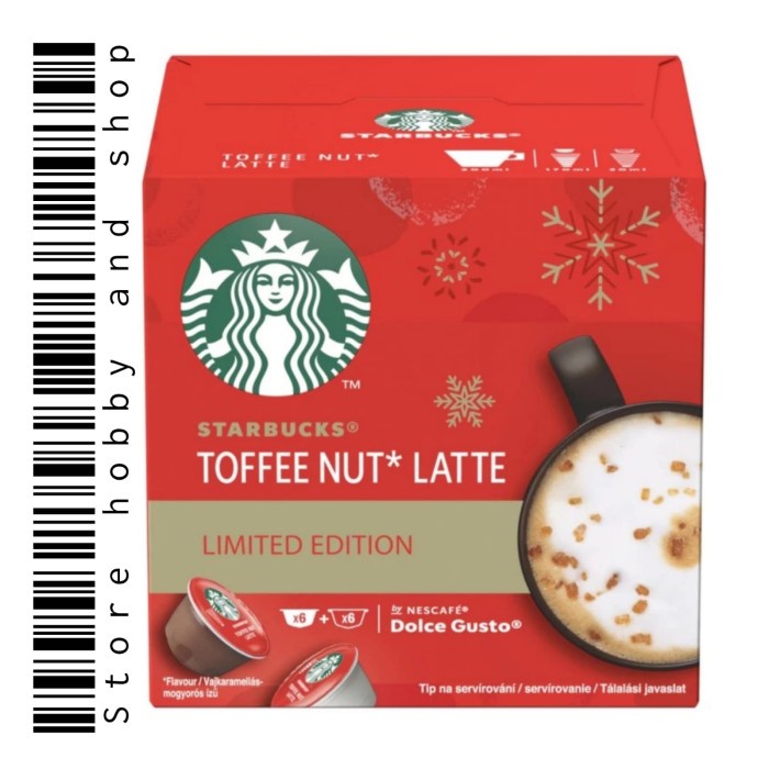 

NESCAFE DOLCE GUSTO NDG STARBUCKS COFFE ( TOFFE NUT*LATTE )