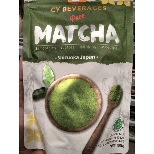 

Matcha ( teh hijau bubuk )