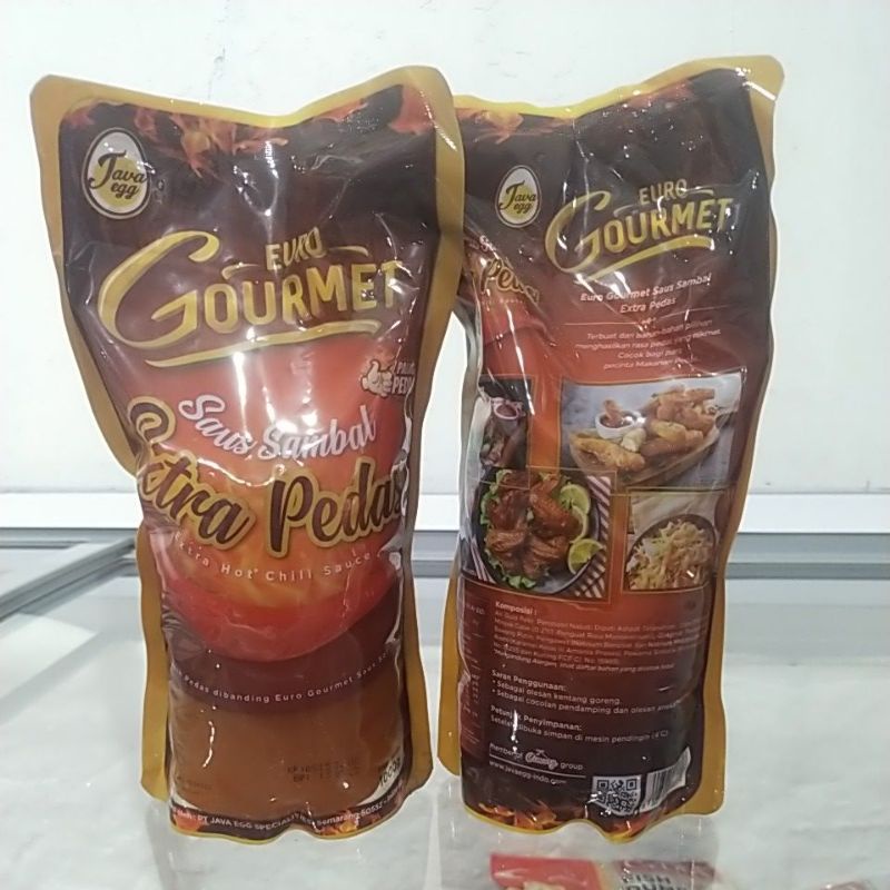 

euro gourmet extra pedas 1kg / saus sambal extra pedas
